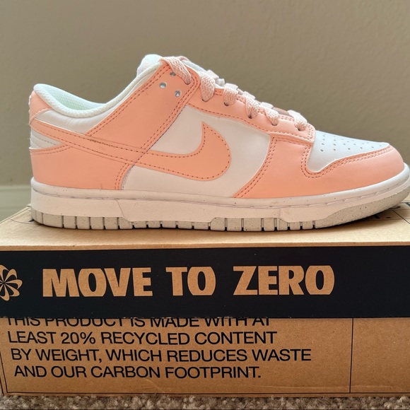 Wmn’s 5.5- Nike Dunk Low Next Nature- Pale Coral - Picture 3 of 4